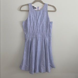 Blue Linen Island Company Dress
